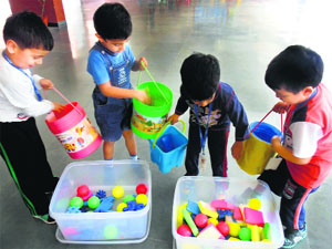 Students of Ryan International School celebrate National Sports Day
