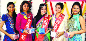 Students participate in the Freshers Day celebrations at the Malwa Central College of Education for Women, Civil Lines, Ludhiana on Thursday.