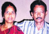 Ram Krishan Chobey and Lakhi Devi