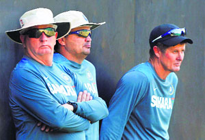 Even as almost everyone is questioning Fletchers role and contribution, Dravid believes the India coach and his assistants had been doing their best for the team.