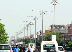 The corporation pays the streetlight bills under the commercial category. Tribune photo