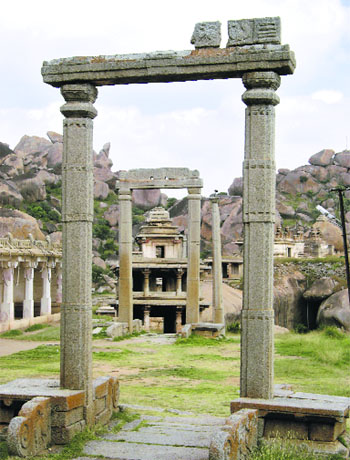 A view at the top of the fort 