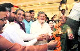 CM Harish Rawat inaugurates the All-India Mayors Conference