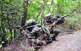 Army soldiers in Kupwara