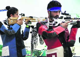 Over 600 shooters are participating in the Punjab State Shooting Championship that got underway in Jalandhar on Tuesday