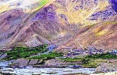 A view of the Pin valley.