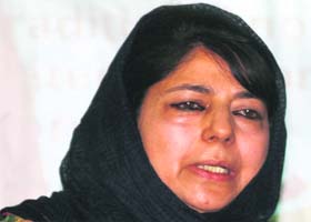 Mehbooba Mufti, PDP President