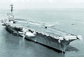 The vessel is being scrapped at a ship-breaking yard in Mumbai