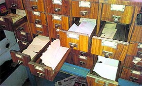 Most government school libraries are not maintained properly.