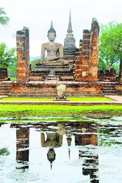 Awakening of The Dawn  Sukhothai was part of the photography exhibition by Atul Dhir