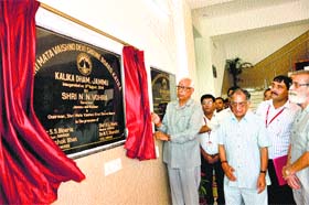 Governor NN Vohra inaugurates Kalika Dham at Railhead in Jammu on Sunday