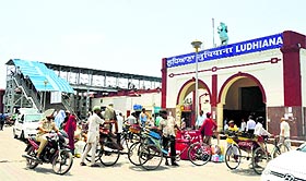 The escalator will be installed near the railway foot overbridge in Ludhiana.