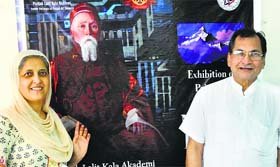 keen eye: Harjinder Kaur and (R) Chander Sharma