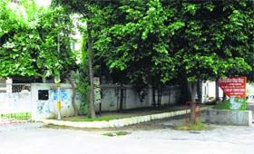 Former MP Navjot Sidhus house at the Mall Road, Amritsar