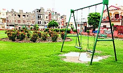 The Tagore Nagar park in Bathinda