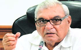 Bhupinder Singh Hooda, Haryana CM
