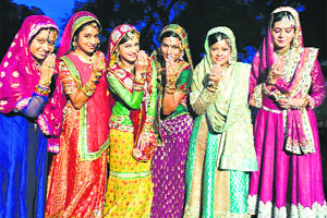 Leading ladies of the show Jodha Akbar