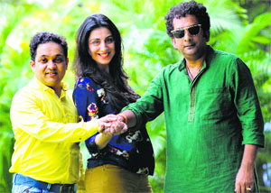 Aatri Kumar, Nilufer Salehi and Hemant Pandey