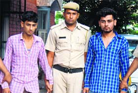 The two nabbed accused are habitual offenders