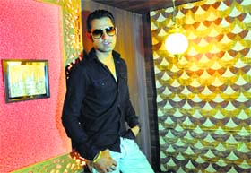 opening up: Singer Gippy Grewal at the launch 	