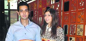 Ankit Juneja and Neha, co-owners of Plum Asian Bistro, launch a buffet menu