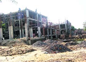 The District Administrative Complex under construction in Fazilka