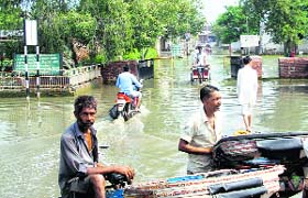 The inundated Abohar subdivision complex