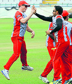 team captain George Bailey during a training camp at the PCA Stadium in Mohali on Friday