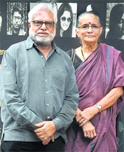 Couple of arts: Manu Parekh and Madhavi Parekh