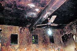 A hostel room in a pitiable condition
