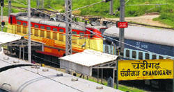 The Jaipur-Chandigarh-Jaipur Daily Express will start plying from Chandigarh on September 15. A file photo