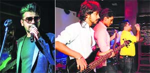 (L-R) Farhan Saeed and Sufi night by Zikrr