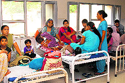 A file photo of the maternity ward at Civil Hospital in Jalandhar