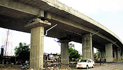 The Wadala ROB that connects Jalandhar and Kapurthala