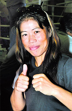 Mary Kom will settle for nothing less than gold.