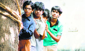 A still from Vartak NagarThe Story Of Four Crows