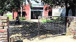 The civil dispensary at the village is in bad shape