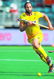 Sardar Singh will lead the Indian contingent. hockey India