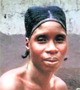 Mme. Delea. According to the carver Tame, the most beautiful woman in Diaple