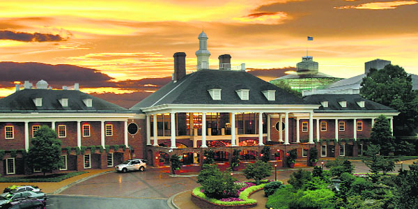 Beautiful buildings of the town