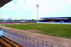 The Multi Purpose Sports Stadium in Bathinda.