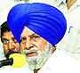 Former BSP leader PS Jandali in Jalandhar on Sunday. 