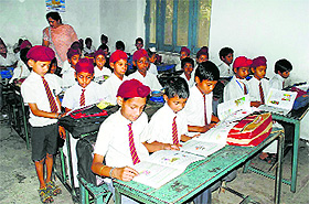 A government school in Patiala. 