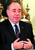 Alex Salmond, Scottish nationalist chief