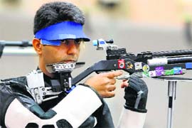 Abhinav Bindra will be hoping to get his first gold at the Asian Games when he competes in the 10m Air Rifle event on Tuesday.