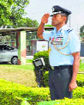 Air Commodore Ashutosh Lal took the charge of Air Force Station in Jammu on Monday.