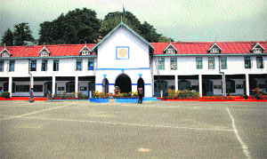 A view of  Bishop Cotton School in Shimla.