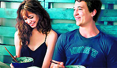 Analeigh Tipton and Miles Teller