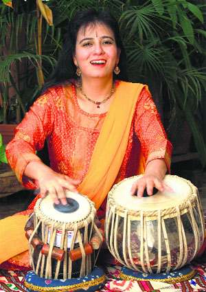 Anuradha Pal effortlessly collaborates with jazz and rap.