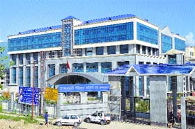 ESIC Hospital and Medical College at Ner Chowk in Mandi